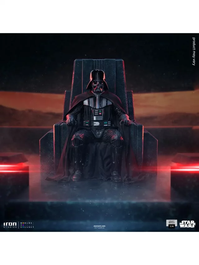 Socha Star Wars - Darth Vader on Throne Legacy Replica 1/4 (Iron Studios)