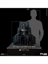 Socha Star Wars - Darth Vader on Throne Legacy Replica 1/4 (Iron Studios)