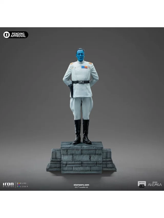 Soška Star Wars - Grand Admiral Thrawn 1/10 (Iron Studios)