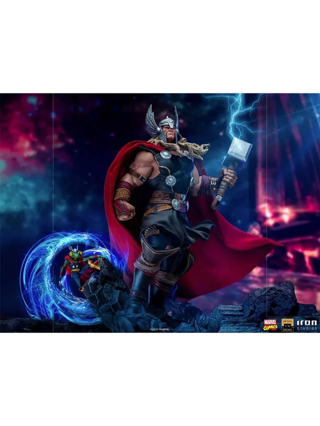 Soška Marvel - Thor Unleashed Deluxe Art Scale 1/10 (Iron Studios)