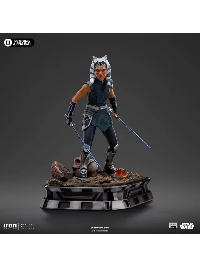 Soška Star Wars: Ahsoka - Ahsoka Padawan version 1/10 (Iron Studios)