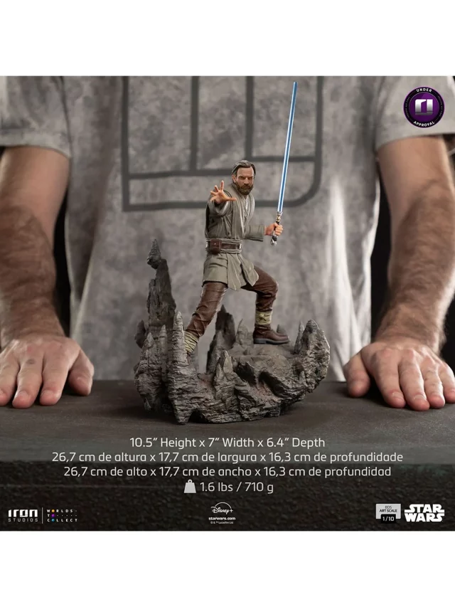 Soška Star Wars - Obi-Wan Kenobi BDS Art Scale 1/10 (Iron Studios)