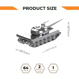 Stavebnice World of Tanks - Object 430 (kovová)