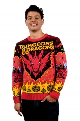 Svetr Dungeons & Dragons - Christmas