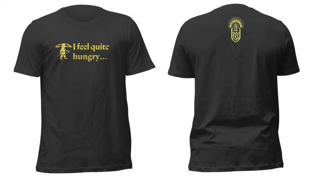 Tričko Kingdom Come: Deliverance II - I Feel Quite Hungry
