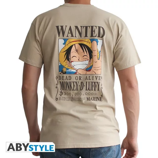Tričko One Piece - Wanted Luffy