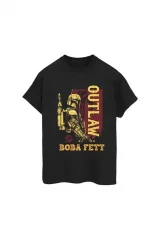 Tričko Star Wars - Boba Fett Distressed Outlaw