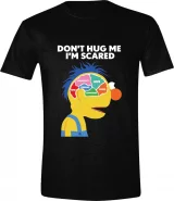 Tričko Yellow Guy - Don't Hug Me I'm Scared Brain