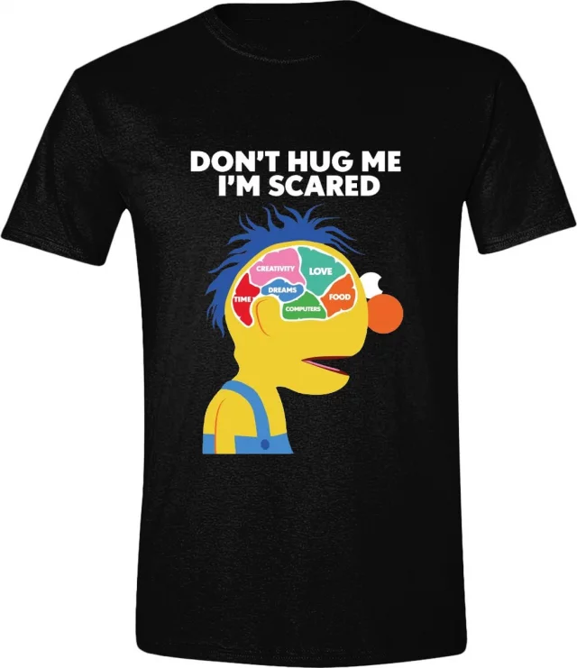 Tričko Yellow Guy - Don't Hug Me I'm Scared Brain