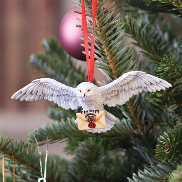 Vánoční ozdoba Harry Potter - Hedwig