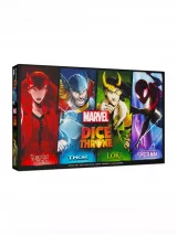 Výhodný set Marvel Dice Throne - Sada 1 + Sada 2 + 8 promokaret