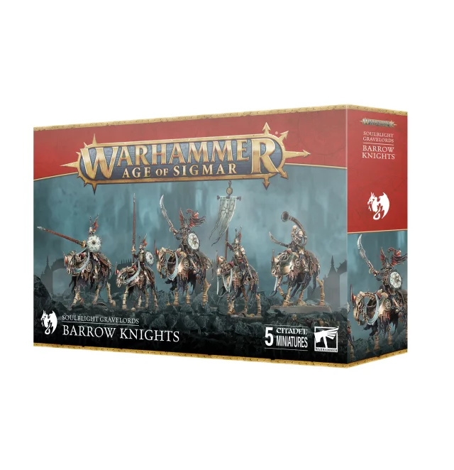W-AOS: Soulblight Gravelords - Barrow Knights (5 figurek)