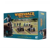 Warhammer The Old World - Empire of Man - Cannons and Mortars (8 figurek)