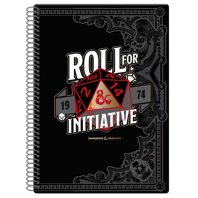 Zápisník Dungeons & Dragons - Roll for Initiative