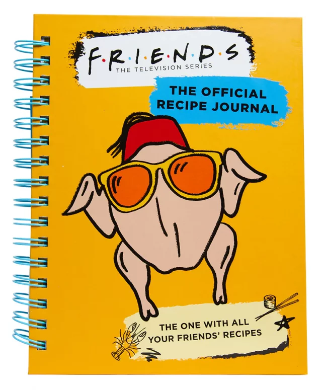 Zápisník na recepty Friends - The One With All Your Friends' Recipes