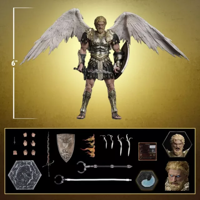Akční figurka Heroes of Might and Magic III - Archangel 1/12 (Deluxe Version) - Heroes of Might & Magic