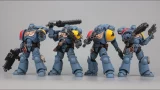 【开盒分享】JOYTOY暗源 战锤WARHAMMER 40K 太空野狼猎手小队Hunter Pack 1/18