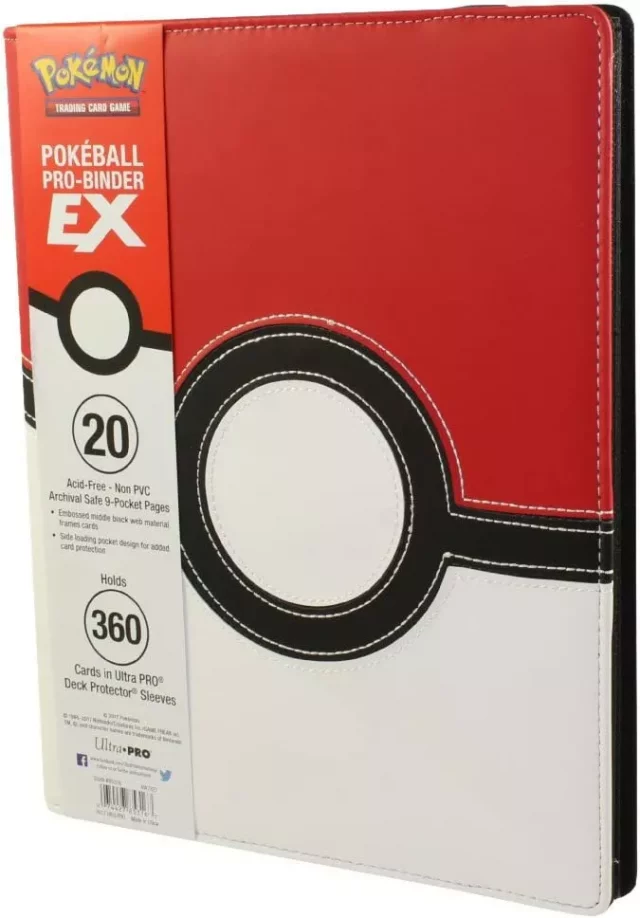Pokémon - Poké Ball Full-View 9-Pocket PRO-Binder