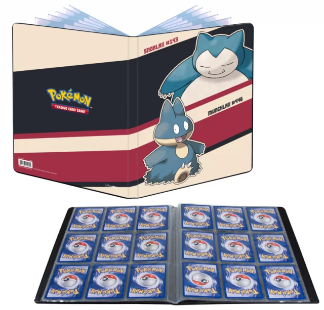 Album na karty Pokémon - Snorlax & Munchlax A4 (180 karet)