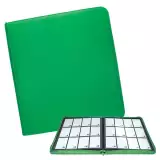 Album na karty Ultra PRO - 12-Pocket Zippered PRO-Binder - Green (480 karet)
