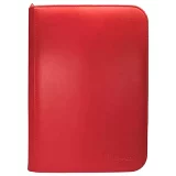 Album na karty Ultra PRO - Vivid 4-Pocket Zippered PRO-Binder Red