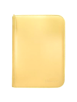 Album na karty Ultra PRO - Vivid 4-Pocket Zippered PRO-Binder Yellow
