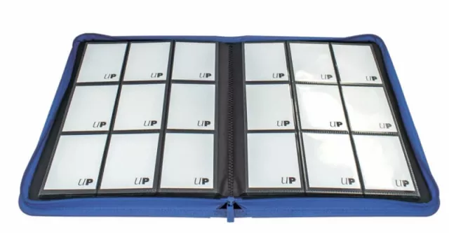 Album na karty Ultra PRO - Vivid 9-Pocket Zippered PRO-Binder - Blue