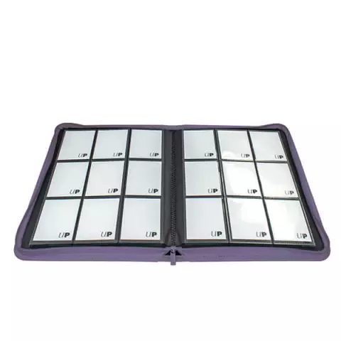 Album na karty Ultra PRO - Vivid 9-Pocket Zippered PRO-Binder - Purple