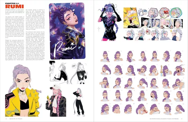 Kniha KPop: The Art of Demon Hunters - KPop Demon Hunters