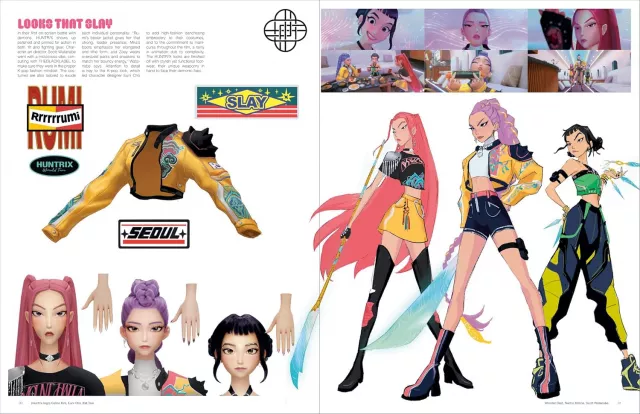 Kniha KPop: The Art of Demon Hunters - Artbook