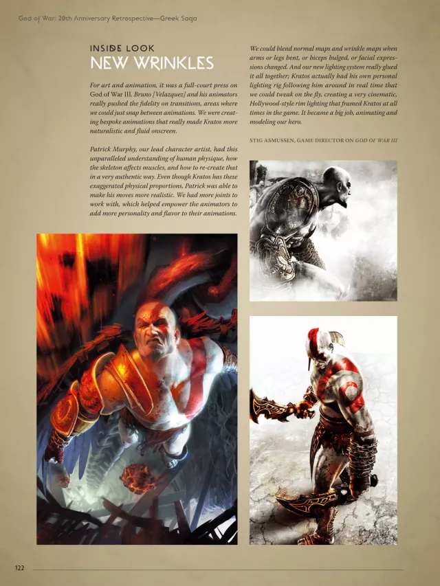 Kniha The Art of God of War - 20th Anniversary Retrospective