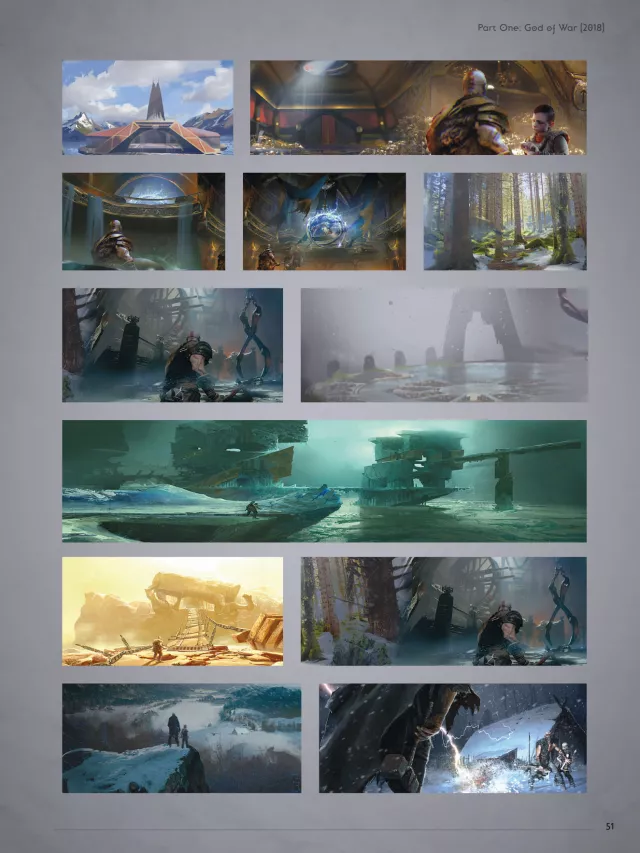 Kniha The Art of God of War - 20th Anniversary Retrospective