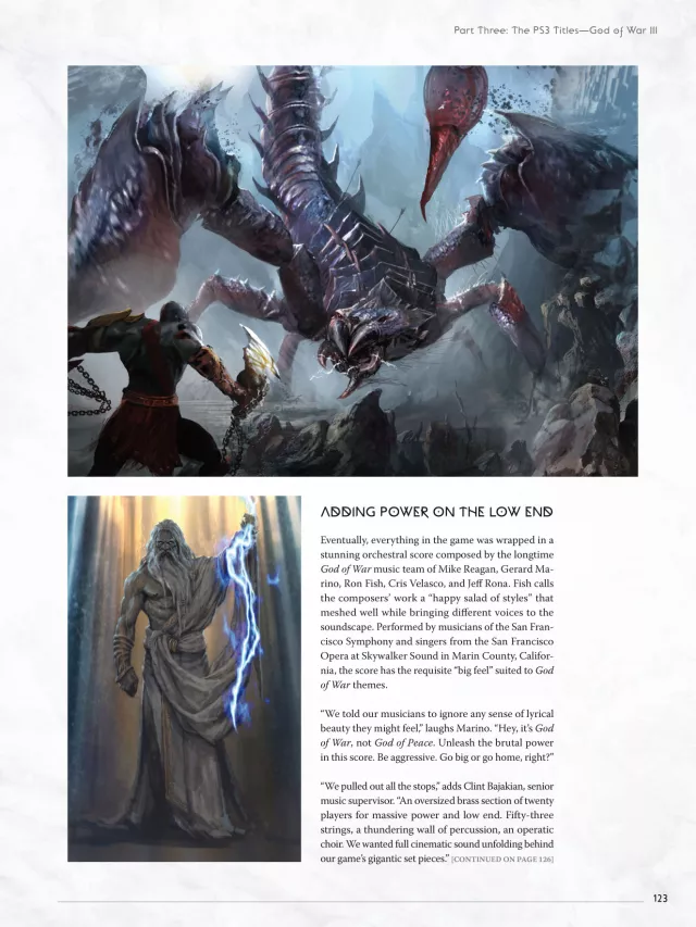 Kniha The Art of God of War - 20th Anniversary Retrospective