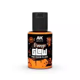 Krycí barva AK - Orange Glow Precision Fluor (oranžová) - AK-Interactive