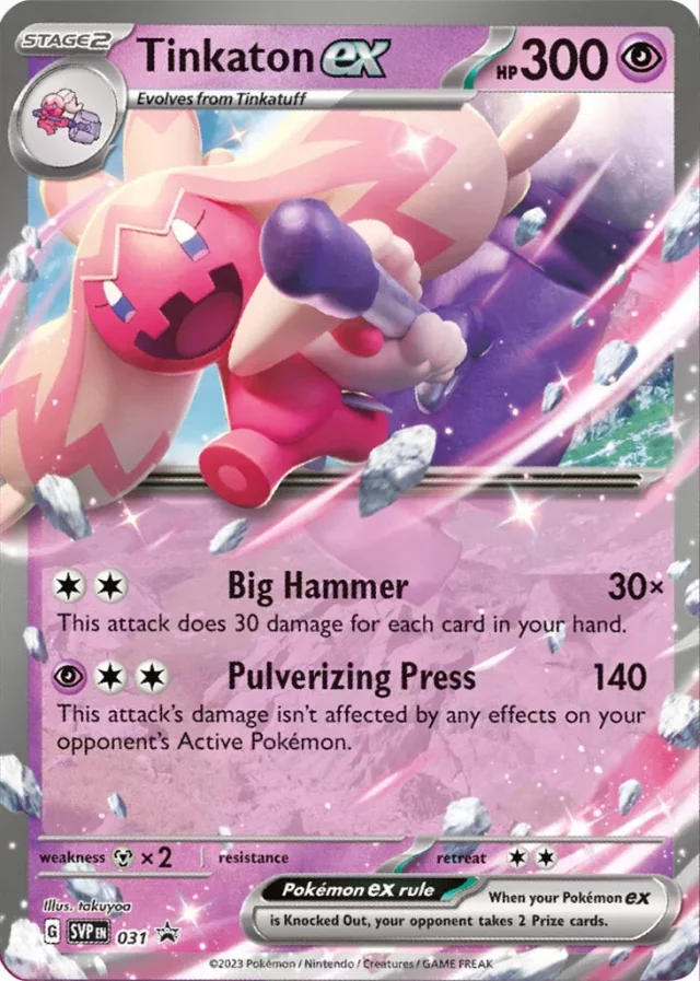 Karetní hra Pokémon TCG - Tinkaton ex Battle Deck