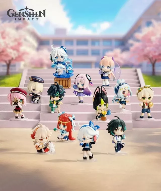 Figurka Genshin Impact - Academy's Light and Shadow Poetry Blind Box (náhodný výběr) - Anime
