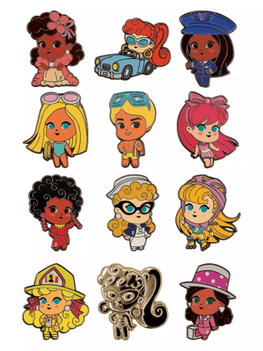 Odznak Barbie - Barbie Mystery Pin Blind Box (náhodný výběr)