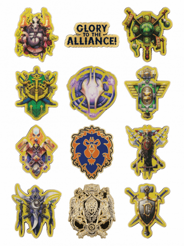 Odznak World of Warcraft - Alliance (náhodný výběr)