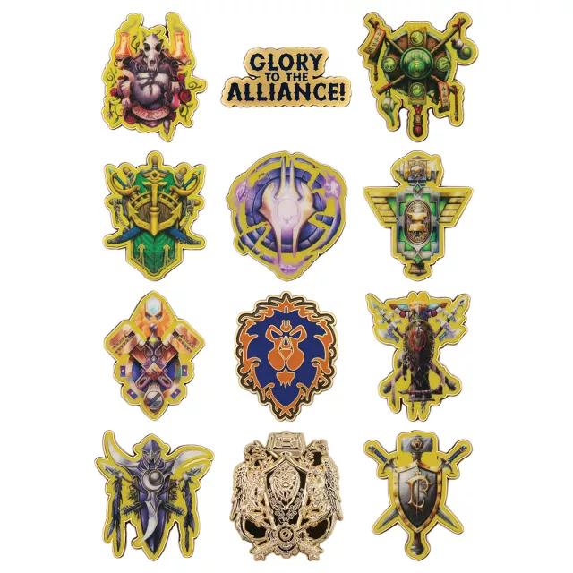 Odznak World of Warcraft - Alliance (náhodný výběr) - Figurka