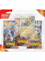 Karetní hra Pokémon TCG: Scarlet & Violet - Surging Sparks 3-Pack Blister booster (Zapdos)