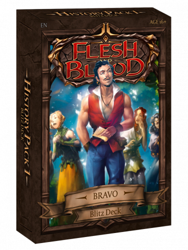 Karetní hra Flesh and Blood TCG: History Pack 1 - Bravo Blitz Deck