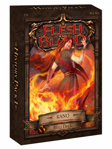 Karetní hra Flesh and Blood TCG: History Pack 1 - Kano Blitz Deck