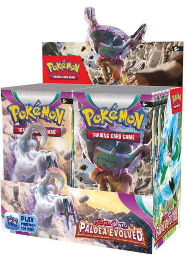 Karetní hra Pokémon TCG: Scarlet & Violet - Paldea Evolved Booster Box (36 boosterů)