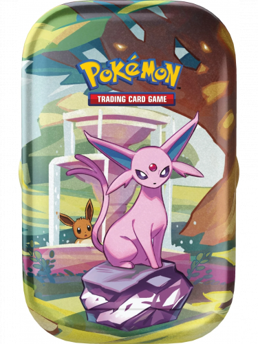 Karetní hra Pokémon TCG: Scarlet & Violet Prismatic Evolutions - Mini Tin: Espeon