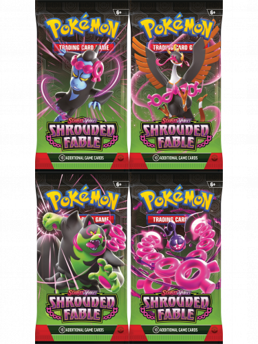 Karetní hra Pokémon TCG: Scarlet & Violet Shrouded Fable - Booster (10 karet)