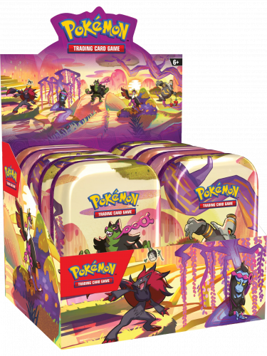 Karetní hra Pokémon TCG: Scarlet & Violet Shrouded Fable - Mini Tin Display (10x Mini Tin)