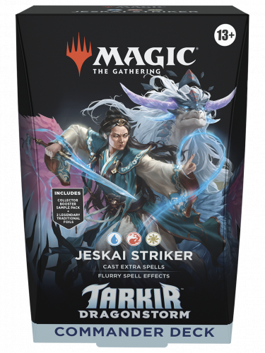 Karetní hra Magic: The Gathering Tarkir: Dragonstorm - Jeskai Striker Commander Deck