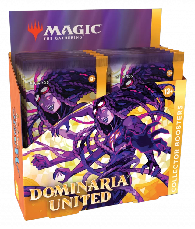 Karetní hra Magic: The Gathering Dominaria United - Collector Booster Box (12 boosterů)