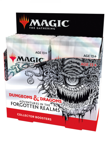 Karetní hra Magic: The Gathering Dungeons and Dragons: Adventures in the Forgotten Realms - Collector Booster Box (12 boosterů)