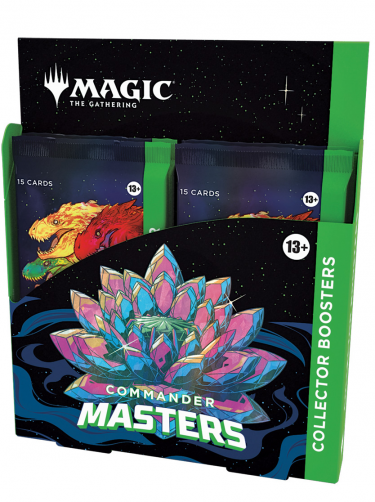 Karetní hra Magic: The Gathering Commander Masters - Collector Booster Box (4 boostery)